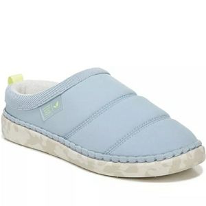 Dr Scholls Cozy Vibe Mules Blue Slippers Size 8